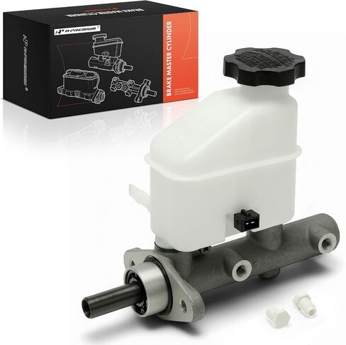A -Premium Brake Master Cylinder مع الخزان والمستشعر المتوافق مع مركبات Hyundai - Elantra 2006 2007 2009 2008 2010 in Saudi Arabia