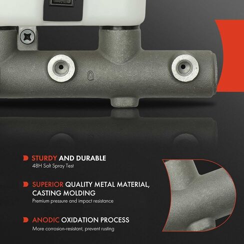 A -Premium Brake Master Cylinder مع الخزان والمستشعر المتوافق مع مركبات Hyundai - Elantra 2006 2007 2009 2008 2010 in Saudi Arabia
