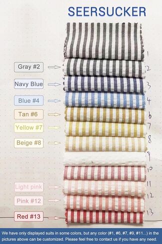 Mens Casual Summer Seersucker Slim Fit Pants Suit Separate Beach Trousers in Saudi Arabia