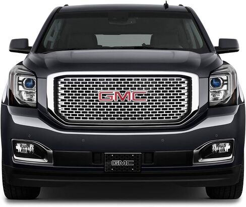 بالنسبة إلى GMC Black Inlay 3D Logo On Logo Pattern Plate Black Aluminium Plate in Saudi Arabia