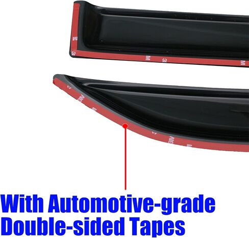 Tinted Window Visor Guard Window Visors Rain Guard Shade Deflector Replacement for Q50 2014-2020 in Saudi Arabia