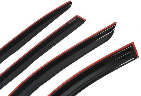 Tinted Window Visor Guard Window Visors Rain Guard Shade Deflector Replacement for Q50 2014-2020 in Saudi Arabia