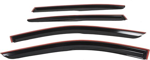 Tinted Window Visor Guard Window Visors Rain Guard Shade Deflector Replacement for Q50 2014-2020 in Saudi Arabia
