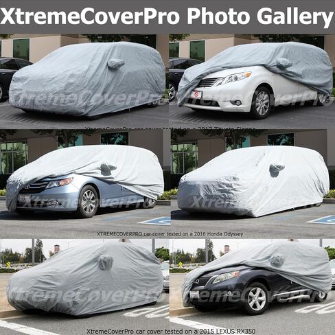 غطاء السيارة يناسب 2020 2021 2022 2023 2024 2025 تويوتا سيكويا Xtremecoverpro Pro Series Gray in Kuwait