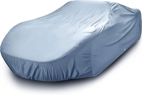 iCarCover Custom Car Cover for Lotus Evora (2009-2022) Waterproof All Weather Rain Snow UV Sun Protector Full Exterior Indoor Outdoor Car Cover (Stripe - Gray/Black) in Saudi Arabia
