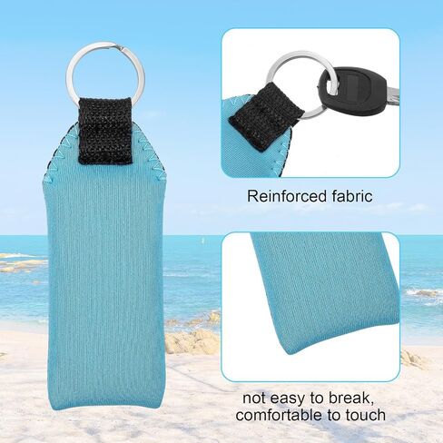 Teaaha 4Pcs Floating Boat Keychain Set, Floating Key Chain for Boating Waterproof Floatable Foam Keychain Waterproof Neoprene Foam Keychains for Boating, Fishing, Kayaking, Water Sports in Saudi Arabia