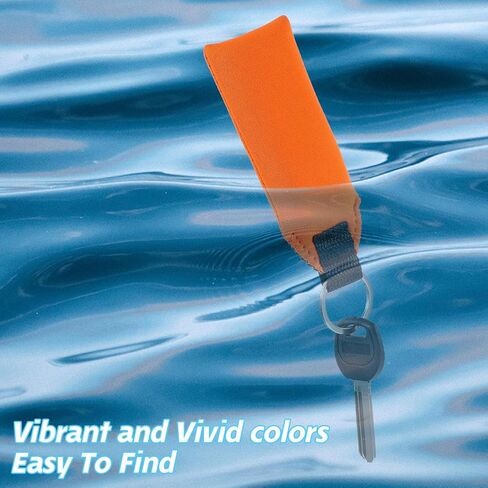 Teaaha 4Pcs Floating Boat Keychain Set, Floating Key Chain for Boating Waterproof Floatable Foam Keychain Waterproof Neoprene Foam Keychains for Boating, Fishing, Kayaking, Water Sports in Saudi Arabia