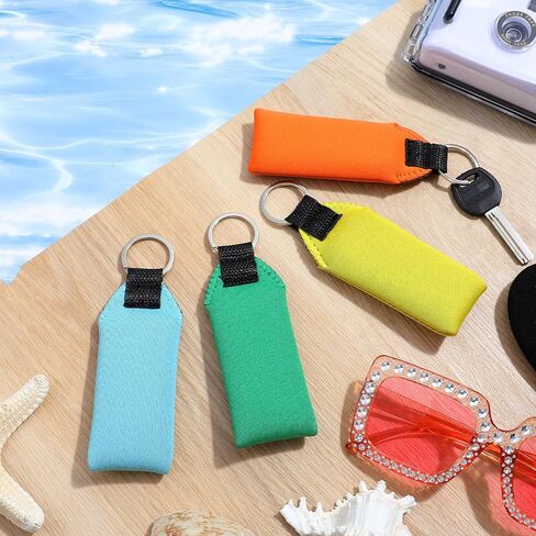 Teaaha 4Pcs Floating Boat Keychain Set, Floating Key Chain for Boating Waterproof Floatable Foam Keychain Waterproof Neoprene Foam Keychains for Boating, Fishing, Kayaking, Water Sports in Saudi Arabia
