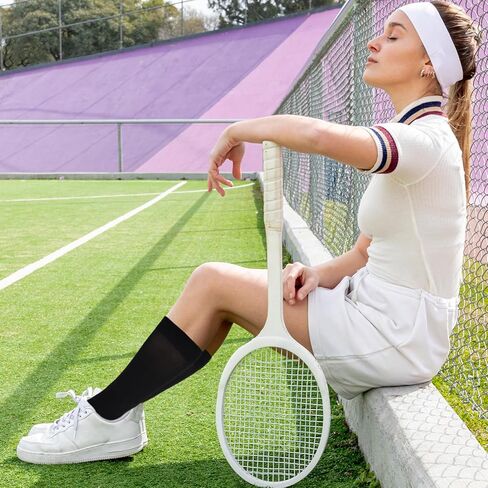 الركبة السوداء عالية الجورب 6 أزواج حريري غامضة الجوارب جوارب النساء الفتيات مسدود جوارب بنطلون أسود للنساء الحجم 5-11 الراحة الموحد in Kuwait