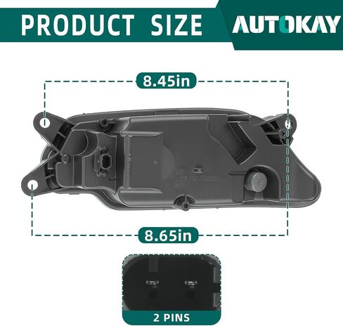 AUTOKAY LED DRL Fog Lights Driving Lamps Fits for Mercedes Benz E350 E550 E26 AMG 2010-2016 in Saudi Arabia