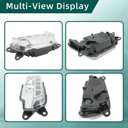 AUTOKAY LED DRL Fog Lights Driving Lamps Fits for Mercedes Benz E350 E550 E26 AMG 2010-2016 in Saudi Arabia