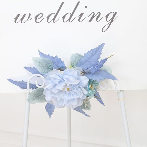 Wedding Arch Flowers Faux Flowers Set of 2 Flower Garland for Wedding Decorations for Reception and Welcome Sign (Pink) in Saudi Arabia