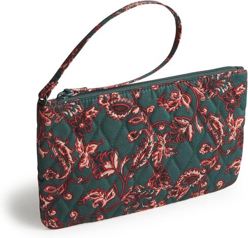 Vera Bradley Premium Cotton Zip Wristlet in Kuwait