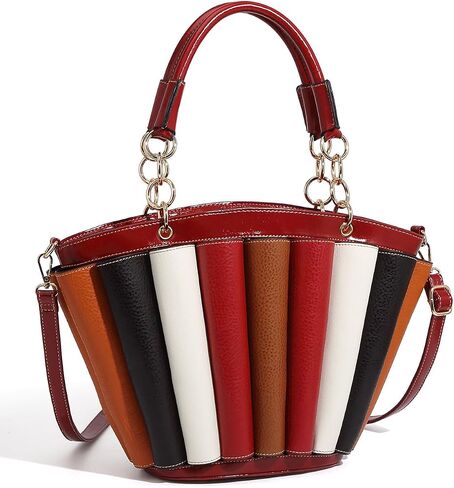حقيبة يد كولون للسيدات ، تصميم مخطط ، ليدي totebag للنساء سعة كبيرة 2025 جديدة في أكياس كروسوديس. in Saudi Arabia