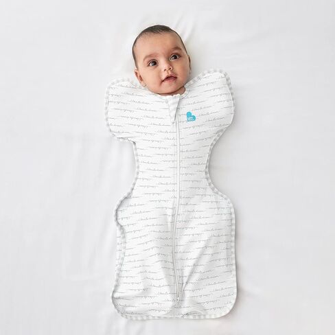 Love to Dream Organic Swaddle, Baby Sleep Sack, Swaddle Up Self-Soothing Swaddles for Newborns, Get Longer Sleep, Snug Fit Helps Calm Startle Reflex, 1.0 Tog Sleep Sack, 8-13lbs, Mint in Kuwait