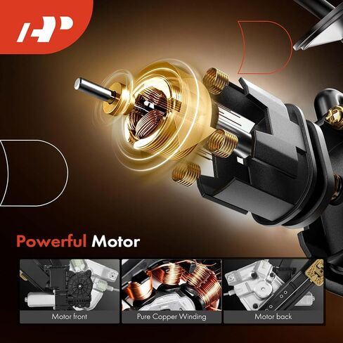 A-Premium Electric Power Window Regulator with Motor Compatible with Buick Lacrosse 2010-2016 Front Driver Side in Saudi Arabia