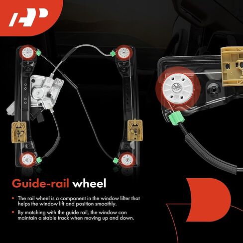 A-Premium Electric Power Window Regulator with Motor Compatible with Buick Lacrosse 2010-2016 Front Driver Side in Saudi Arabia