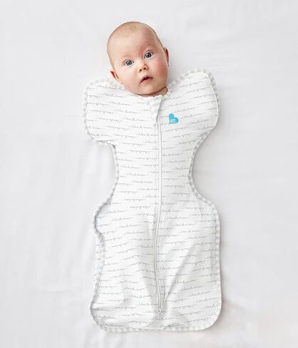Love to Dream Organic Swaddle, Baby Sleep Sack, Swaddle Up Self-Soothing Swaddles for Newborns, Get Longer Sleep, Snug Fit Helps Calm Startle Reflex, 1.0 Tog Sleep Sack, 8-13lbs, Mint in Kuwait