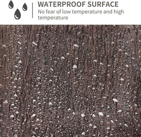 Artificial Tree Bark Multiple Sizes Silicone Fake Bark for Pillars Pipes Poles Wrapping Simulation Decoration Indoor Outdoor Tree Trunk Wall & Fake Christmas Tree (78.74inch x 39.37inch) in Saudi Arabia
