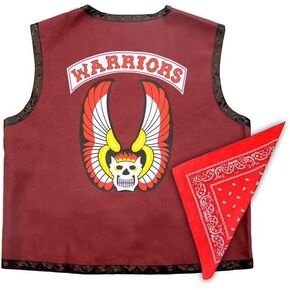 Warriors Vest and Bandana Set Halloween Costume Movie Gang Cosplay in Saudi Arabia