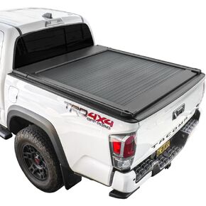 Syneticusa MR Hard Tonneau Cover+R1 Rack+Side Panels Fits 2016-2025 Toyota Tacoma 5ft Truck Bed Retractable Off Road Overlanding in Saudi Arabia