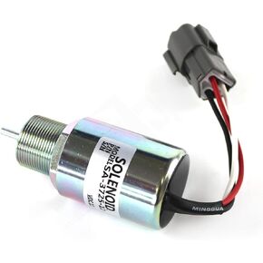 12V SA-3725-12 30A87-20404 30A87-20400 30A87-00040 صمام الملف اللولبي لإغلاق الوقود لـ Mitsubishi L2E L3E S3L S4L Engine Volvo Penta EC15 EC15 EC15B EC20 EC25 EC35 EC35 EC45 MAHINDA MAX 28 in Kuwait