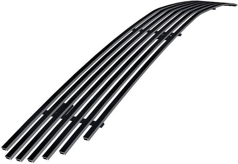 APS Compatible with Pontiac GTO 2004-2006 Lower Bumper Black Billet Front Grill Grille Insert S18-H70856P in Saudi Arabia