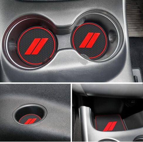 for Dodge Journey Accessories 2011-2017 2022 2021 2020 2019 2018 Center Console Liner Mat Cup Holder Insert Coasters Pads Door Slot Liners Non-Slip Anti Dust Interior 23Pcs Set (Black Trim) in Saudi Arabia