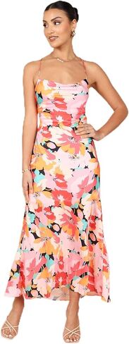 Petal & Pup Women's Posse Midi Slip Dress in Kuwait