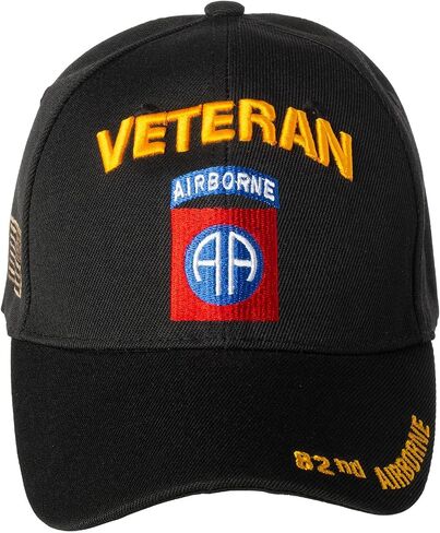 Artisan Owl Officially Licensed 82nd Airborne Veteran Embroidered Baseball Cap in Saudi Arabia
