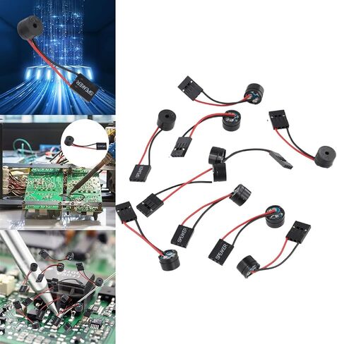 10pcs مكبر الصوت Buzzer DIY PC Case Case Computer اللوحة الأم على متن الطائرة على متن الطائرة in Saudi Arabia
