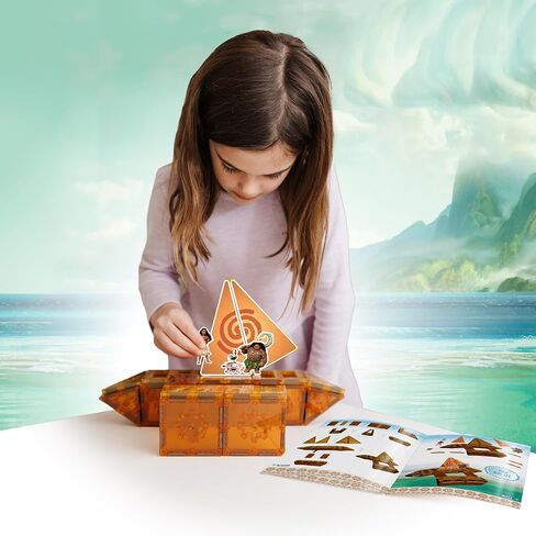 Tytan Tiles مرخص رسميًا مجموعة بناء 30 قطعة من Disney Moana Mathet in Kuwait