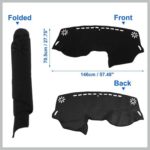 أغلفة Dashboard لأغراض Dodge Journey 2011-2020 DASH COVER MAT NON-SLIP PAD PAD PASTORTER PARTS in Saudi Arabia