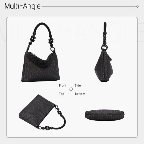 حقيبة حمل قش Emper for Women Contping Beach Bass Corte Counter Pres in Kuwait