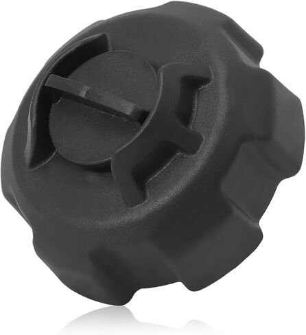 Manual Vent Gas Cap Compatible with Old Style Portable Boat Gas Tank 621501-10 Gas Tank Cap, Black in Saudi Arabia