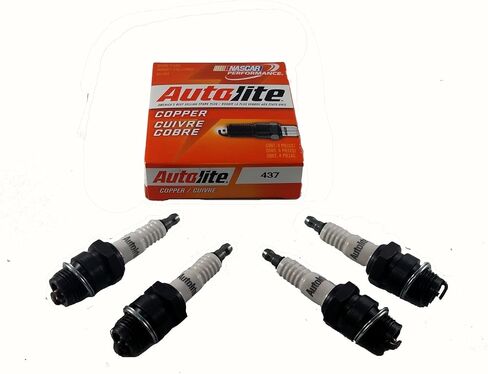 RTP AL437 Spark Plugs, Compatible with Ford Tractor 2N 8N 9N with Front Mount Distributor in Saudi Arabia