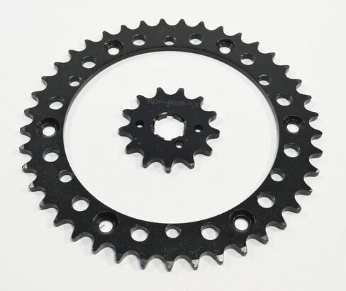 Sprockets for Yamaha Banshee 350 YFZ350 1989-2006 13T الأمامي و 41T الخلفي الأسود in Saudi Arabia