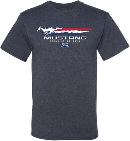 Ford Mustang USA Pony Logo Est 1964 Classic Racing Logo Cars and Trucks Shirt in Saudi Arabia