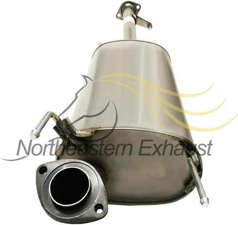 Northeastern Exhaust | Stainless Steel Muffler, Tailpipe Exhaust System Kit Compatible for Toyota 4Runner 2010-2017 4.0L | Free Gaskets and Spring Bolt Kit Included | Automotive Replacement Part in Saudi Arabia