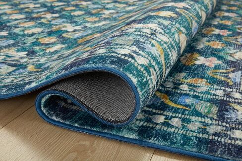 Loloi Rifle Paper Co. Courtyard Collection Cou-05 Emerald 2'-6 "x 7'-6" Runner Rug feat. Cloudpile in Saudi Arabia