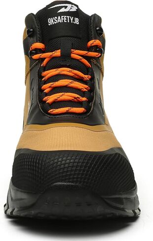 Work Safety Boots for Men and Women High Top Waterproof Lightweight Steel Toe Construction Shoes in Saudi Arabia