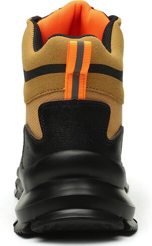 Work Safety Boots for Men and Women High Top Waterproof Lightweight Steel Toe Construction Shoes in Saudi Arabia