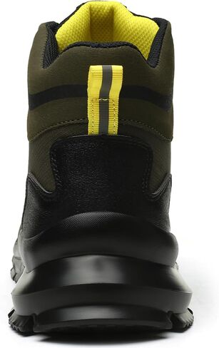 Work Safety Boots for Men and Women High Top Waterproof Lightweight Steel Toe Construction Shoes in Saudi Arabia