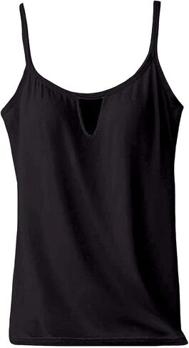 Womens Tank Tops with Built in Bra Plus Size Padded Stretchy Sports Shirt Workout Yoga Basic Undershirt in Saudi Arabia