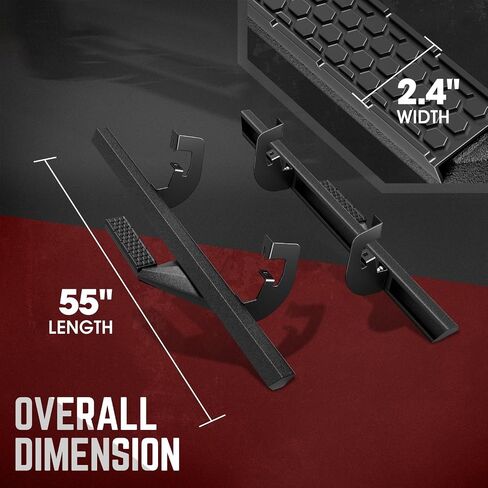 DNA MOTORING 6" Running Boards Nerf Bars Compatible with 07-18 Silverado Sierra 1500 2Dr Standard Cab, STEPB-ZTL-8148-525-SS in Saudi Arabia