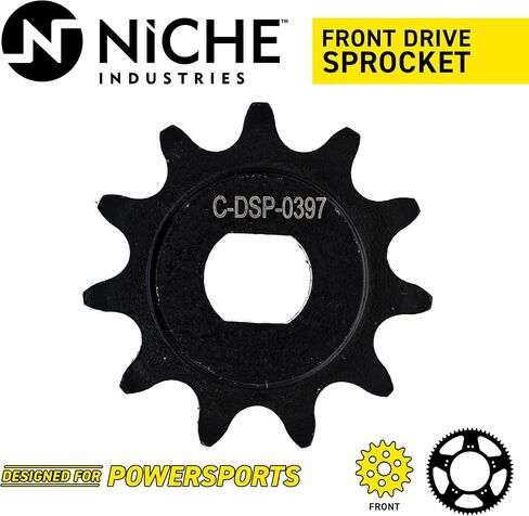 Niche 415 Pitch 11 مسننة محرك أقراص الأمامي لـ Husqvarna TC50 KTM 50 SX MINI 45233029011 in Saudi Arabia