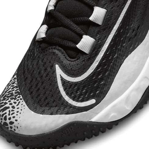 Nike Alpha Huarache Elite 4 Turf Women's Softball Shoes (FD2746-103 ، White/Hyper Royal/Deep Royal/Pure Purtinum) Size 8.5 in Saudi Arabia