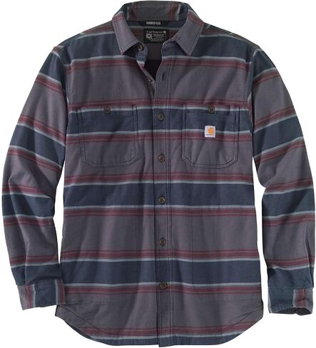 Carhartt Men's Rugged Flex Relaxed Fit Midweight Flannel Fleece-Lined Shirt in Saudi Arabia