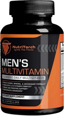 Multivitamin for Men – Adult Dietary Supplement with Vitamins A, C & D, Minerals & Antioxidants for Immune Support, Increased Energy & Mental Alertness - 60 Count in Saudi Arabia