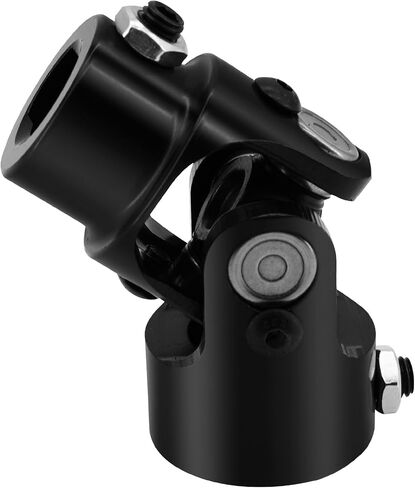 1" Round X 3/4" DD Steering U Joint Steering Shaft Universal Joint Coupling Black, 3-1/4" Overall Length 1-5/8" Outside Diameter in Saudi Arabia